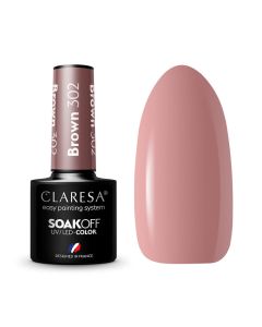 Claresa UV/LED Gellak Bruin #302 - 5ml.