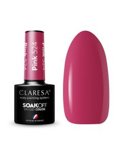 Claresa UV/LED Gellak Roze #524 - 5ml.