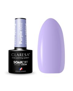 Claresa UV/LED Gellak Paars #602 - 5ml.