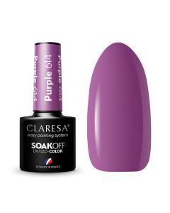 Claresa UV/LED Gellak Paars #614 - 5ml.