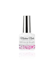 Modena Nails French Gel - White & Brush Gel 7,3ml.