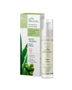 AVA Cosmetics Aloe Organic Anti-Aging Night Cream 50ml.
