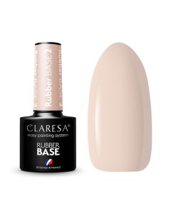 Claresa Rubber Base Nude #2 - 5ml.