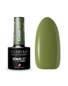 Claresa UV/LED Gellak Groen #802 - 5ml.