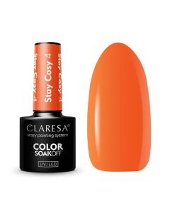 Claresa UV/LED Gelllak Stay Cosy #4 - 5ml.