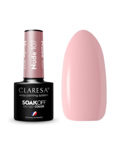 Claresa UV/LED Gellak Nude #107 - 5ml.