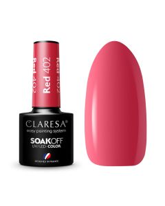 Claresa UV/LED Gellak Rood #402- 5ml.