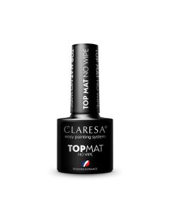 Claresa UVLED Gellak Top Matt No Wipe 5ml.