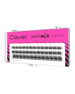 Clavier DU2O WIDE Wimperextensions - 10/12/14mm MIX