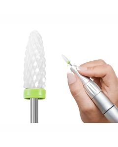 Clavier Keramische Frees, Sterke Kegel 3/32″(C) Groen #11 