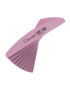 Clavier Manicure Nagelvijl Boot 100/180 - 10 stuks Roze
