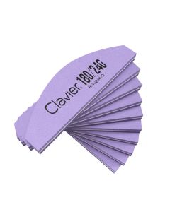 Clavier Mini Nagel Buffer Boot 180/240 Paars 10stuks.