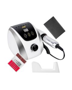 Clavier Nagelfrees Machine Voor Professionele Manicure & Pedicure 65W M13 - Wit