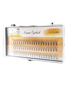 Clavier Nesura Eyelash C-Curl Wimper Extension Wimper Plukjes Mix 8-10-12mm.