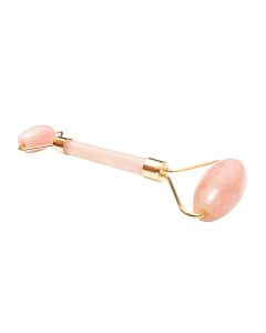 Clavier Rose Quartz Gezichtsmassage Roller - Roze