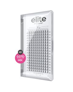 Clavier Wimperextensions Wimper Plukjes Elite 4D - 0,07/D/MIX