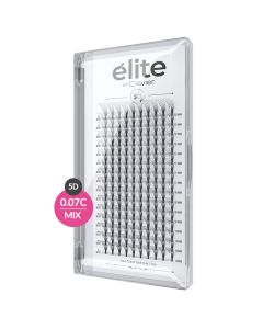 Clavier Wimperextensions Wimper Plukjes Elite 5D - 0.07/C/MIX