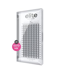 Clavier Wimperextensions Wimper Plukjes Elite 6D - 0.07/D/MIX