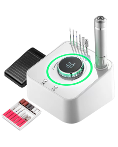 Clavier Nagelfrees Machine Voor Professionele Manicure & Pedicure 80W. 40000 RPM FX1080 Wit