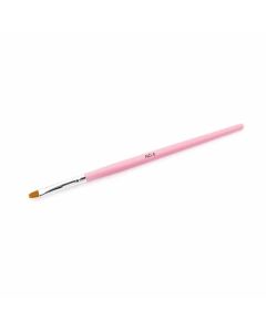 Cosmetics Zone Cat's Tongue Gel Brush - Roze Nr.6 #15