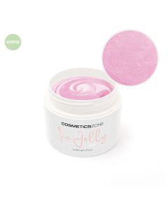 Cosmetics Zone ICE JELLY - Hypoallergene UV/LED Gel Pink Mask Glitter 15ml.
