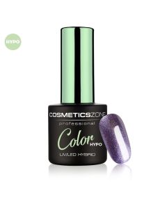 Cosmetics Zone Hypoallergene UV/LED Hybrid Gellak 7ml. Glitter Purple 089