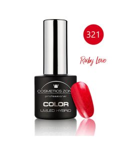 Cosmetics Zone UV/LED Hybrid Gellak 7ml. Ruby Love 321