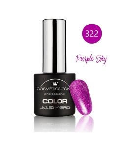 Cosmetics Zone UV/LED Hybrid Gellak 7ml. Purple Sky 322