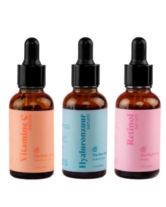 Dermarolling Hyaluronzuur Serum 30ml en Vitamine C Serum 30ml en Hyaluronic Acid Serum 30ml