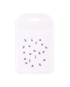 DRM Iriserende 3D Nageldecoratie Steentjes 20st. # 1