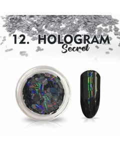 DRM Nagelpoeder Hologram Secret #12