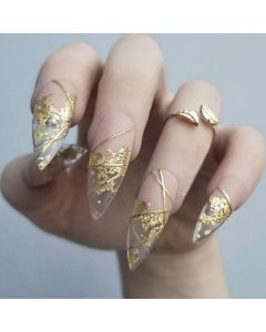 DRM Nail Art Flakes #4 Gold