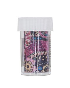 DRM Transferfolie Nageldecoratie 100cm. Retro Paisley #13