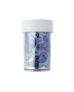 DRM Transferfolie Nageldecoratie 100cm. Transparant Color 12-7