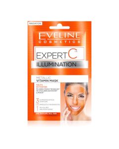 Eveline Cosmetics Expert C Illumination Metallic Vitamin Face Mask 2x5ml. #10