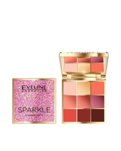 Eveline Cosmetics Eyeshadow Palette 9 Colors Sparkle