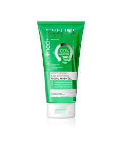 Eveline Cosmetics Facemed+ Moisturising And Soothing Facial Wash Gel With Aloe Vera 3 in 1 - 150ml.
