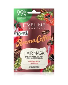 Eveline Cosmetics Food For Hair Aroma Coffee Hair Mask 20ml.