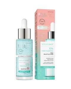 Eveline Cosmetics Serum Shot 10% Niacinamide - Imperfections 30ml.