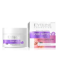 Eveline Cosmetics Snail Slime Filtrate + Coenzyme Q10 Intensely Concentrated Day & Night Cream 50ml.
