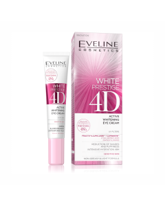 Eveline Cosmetics White Prestige 4D Whitening Eye Cream 15ml.