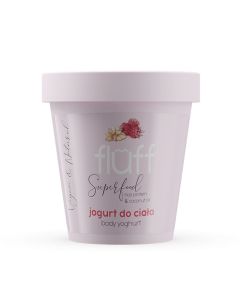 FLUFF Body Yoghurt - Raspberries & Almonds 180ml.