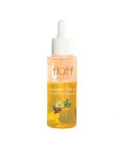 FLUFF Turmeric and Vitamin C Booster Two-Phase Face Serum 40ml.