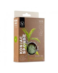 Yasumi Green Tea Konjac Sponge