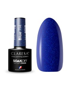 Claresa UV/LED Gellak Blauw #714 - 5ml.