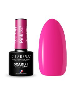 Claresa UV/LED Gellak Roze #537 - 5ml.