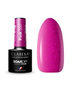 Claresa UV/LED Gellak Roze #551 - 5ml.
