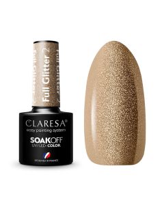 Claresa UV/LED Gellak Full Glitter #2 - 5ml.