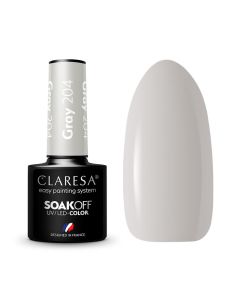 Claresa UV/LED Gellak Grijs #204 - 5ml.