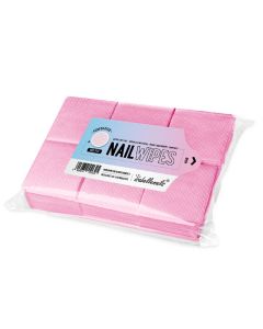 Isabelle Nails Geperforeerde Nail Wipes Stofvrije Wattenschijfjes 600 stuks Roze